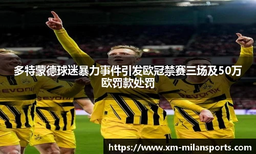 多特蒙德球迷暴力事件引发欧冠禁赛三场及50万欧罚款处罚